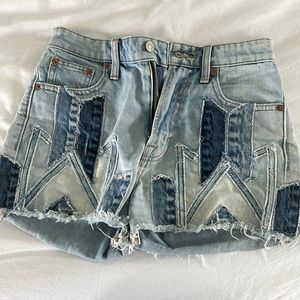 Levi’s shorts! Super fun pattern!
